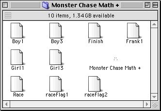 Monster Chase Math Plus