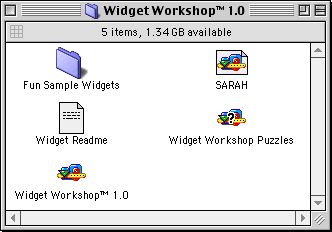 Widget Workshop 1.0