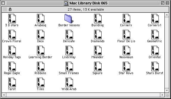 Mac Library Disk 65