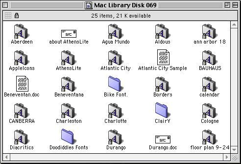 Mac Library Disk 69
