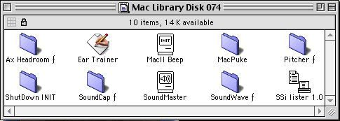 Mac Library Disk 74