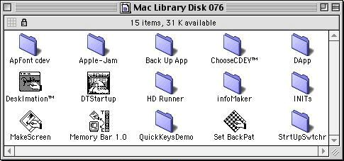 Mac Library Disk 76