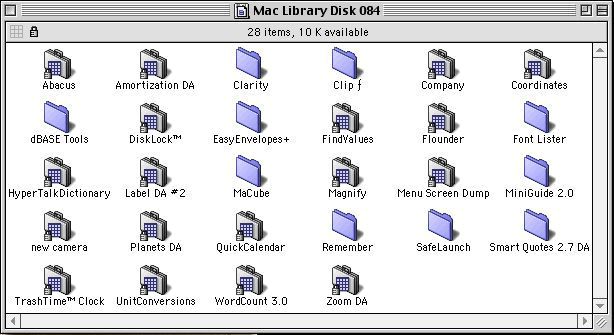 Mac Library Disk 84