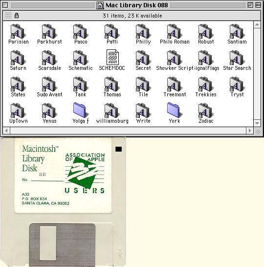 Mac Library Disk 88