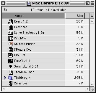 Mac Library Disk 91
