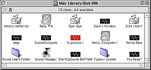 Mac Library Disk 96