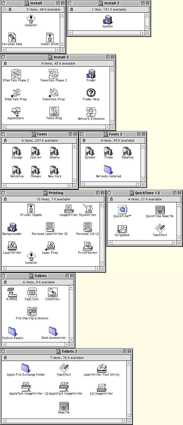 System 7.1 800k Images